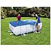 Copertura Telo Copripiscina Pvc Piscina Protezione Cm282x196 Bestway Steelpro - Foto miniatura 3
