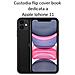 Maxy Custodia Book Orizzontale Silicone Case Per Apple Iphone 11 Black-pink - Foto miniatura 2