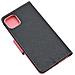 Maxy Custodia Book Orizzontale Silicone Case Per Apple Iphone 11 Black-pink - Foto miniatura 3