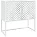 Credenza Bianca 75x35x75 Cm In Acciaio - Foto miniatura 2