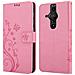 Cadorabo Custodia Compatibile Con Sony Xperia Pro-i In Rosa Fiore - Coperchio Protettivo In Design Floreale Con Chiusura Magnetica, Funzione Stand E Slot Per Carte - Foto miniatura 7
