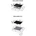 Piano Cottura PIB62 a Induzione 4 Zone Cottura da 60 cm Colore Bianco - Foto miniatura 3