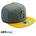 Berretto Harry Potter: Casa Hufflepuff - Giallo Grigio - Snapback Cap - Abystyle - Foto miniatura 1