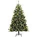 Albero Di Natale Artificiale Incernierato Con Pigne 210 Cm - Foto miniatura 7