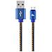 Cablexpert Cc-usb2j-amcm-1m-bl Cavo Usb Usb 2.0 Usb A Usb C Blu - Foto miniatura 1