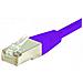Cuc Exertis Connect 854452 Cavo Di Rete Viola 0,5 M Cat6 S /ftp (s-stp) - Foto miniatura 1