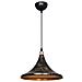 Lampada A Sospensione Kalyon Metallo Nero Oro Asz1650 - Foto miniatura 1