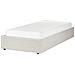 Letto Singolo Contenitore Tessuto Beige Chiaro 90 X 200 Cm Dinan - Foto miniatura 3