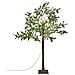 Albero Di Natale Da Esterno Verde Con Led 120 Cm Celioni - Foto miniatura 4