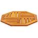 Piano Per Tavolo 50x50x2 Cm Ottagonale Legno Massello Di Acacia - Foto miniatura 3