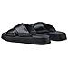 Black Casual Open Slippers Ciabatte Pelle Scarpe Donna Nero Eu 41, 1-27213-42 001 - Foto miniatura 3