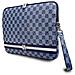Elegante Custodia Per Pc Da 13 / 14 Pollici Con Motivo A Quadri E Strisce, Blu - Foto miniatura 2