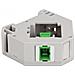 Adattatore guida DIN con Keystone SC Simplex femmina per SC Simplex femmina - Foto miniatura 3