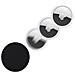 Custodia Protettiva In Silicone Per Apple Airtags Black - Foto miniatura 2