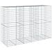 Cesto Gabbione Con Copertura 300x100x200 Cm In Ferro Zincato - Foto miniatura 2