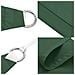 Parasole In Tessuto Oxford Quadrato 3,6x3,6 M Verde Scuro - Foto miniatura 5