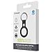Portachiavi In Pelle Per Apple Airtag Con Anello In Metallo, Nero - Foto miniatura 3