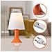Lampada Da Tavolo Con Cavo - Set Di 2 Lampade Da Tavolo E14, Piccola Lampada Da Soggiorno, Comodino - Foto miniatura 4