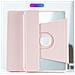 Custodia Con Tastiera Bluetooth Girevole A 360° Compatibile Con Ipad 9.7 - Rosa - Foto miniatura 5
