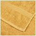 Asciugamani Ospiti SOLUND 4 pz Oro 30x50 cm 600gsm - Foto miniatura 5