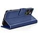 Custodia A Portafoglio Per Iphone 13 Pro Max Con Supporto E Linguetta Magnetica, Blu Scuro - Foto miniatura 2