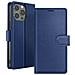 Custodia A Portafoglio Per Iphone 13 Pro Max Con Supporto E Linguetta Magnetica, Blu Scuro - Foto miniatura 1