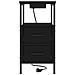 Mobiletti da Notte 2 pcs Rovere nero 30 x 48 x 61 cm - Foto miniatura 7
