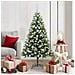 Albero di Natale artificiale a cerniera con neve fioccata - Foto miniatura 2