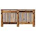Copertura per radiatori Legno vecchio 172 x 19 x 81,5 cm - Foto miniatura 4