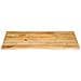 Piano Tavolo Bordi Vivi 100x60x3,8cm in Legno Massello di Mango - Foto miniatura 3