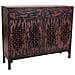 Credenza In Legno Rosso 136x36x106h - Foto miniatura 1
