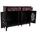 Credenza In Legno Rosso 136x36x106h - Foto miniatura 3