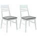Sedie da pranzo 2 pcs Bianco 43 x 54 x 89 cm - Foto miniatura 1