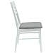 Sedie da pranzo 2 pcs Bianco 43 x 54 x 89 cm - Foto miniatura 6