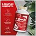 Vitamina B Complex Completo 500 Compresse - Vitamine del Gruppo B + Vitamina C - Energia, Sistema Nervoso e Difese Immunitarie (Confezione tripla) - Foto miniatura 4