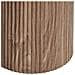 Consolle Athens Piano In Ceramica Bianca E Base In Legno Scanalato 120x40x78 Cm - Foto miniatura 4