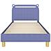 Struttura letto bambini con testata Blu jeans 90 x 190 cm - Foto miniatura 5