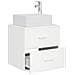 Mobile Lavabo da Parete Bianco 49,5 x 41 x 63 cm - Foto miniatura 2
