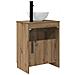 Mobile da bagno con lavabo Rovere Artigianale 54 x 35 x 83 cm - Foto miniatura 2