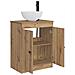 Mobile da bagno con lavabo Rovere Artigianale 54 x 35 x 83 cm - Foto miniatura 3