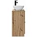 Mobile da bagno con lavabo Rovere Artigianale 54 x 35 x 83 cm - Foto miniatura 7