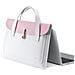 Mochila - Pelle Sintetica, Pelle, Bianco, Rosa - Foto miniatura 1