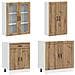Unità Cucina PORTO 4 pcs Rovere Artigianale - Foto miniatura 3