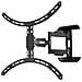 Supporto da Parete per TV a Schermo Piatto Nero 118620 - Foto miniatura 1