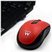 Mouse Ottico Wireless 1000dpi - Rosso - Foto miniatura 5