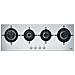 Piano Cottura FHCR12043GTCHEXAC a Gas 4 Fuochi Gas Colore Inox - Foto miniatura 1