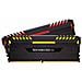 Memoria Dimm Vengeance RGB 16GB (2 x 8 GB) DDR4 3333 MHz CL16 Colore Nero - Foto miniatura 1