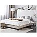 Letto Imbottito Beige Con Telaio 140 X 200 Cm Roanne - Foto miniatura 3