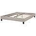 Letto Imbottito Beige Con Telaio 140 X 200 Cm Roanne - Foto miniatura 14