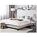 Letto Imbottito Beige Con Telaio 140 X 200 Cm Roanne - Foto miniatura 13
